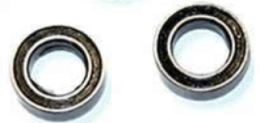 HRC1236RS Kugellager 6x10x3mm Gummidichtung 2St.